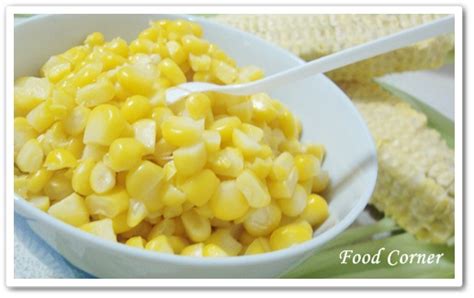 Cup Corn with Butter - Food Corner