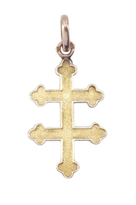 Croix De Lorraine Ancienne Or 18k Occasion