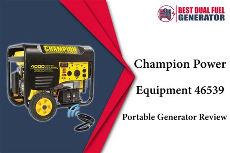 Champion Power 46539 Portable Generator Review