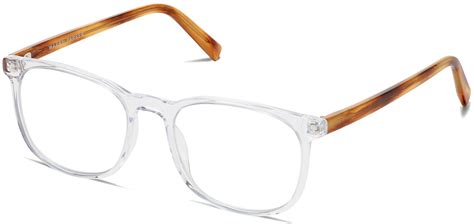 Bodie Eyeglasses In Crystal With English Oak Warby Parker