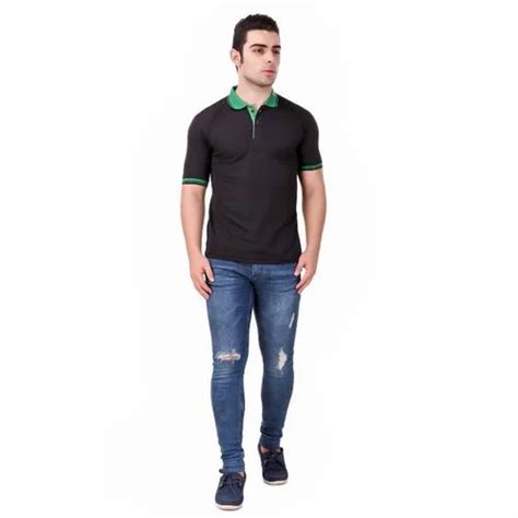 Fidato Mens Half Sleeves Polo T shirt at Rs 413 00 परष क आध