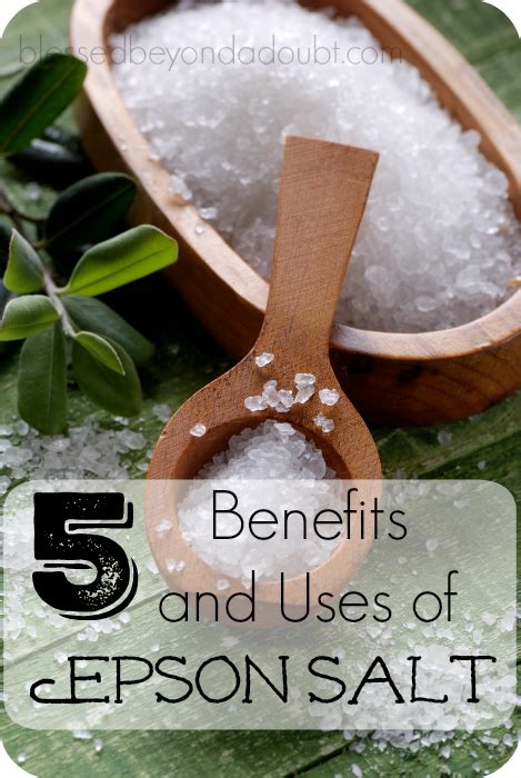 Top 5 Different Uses And Benefits Of Epsom Salt Artofit