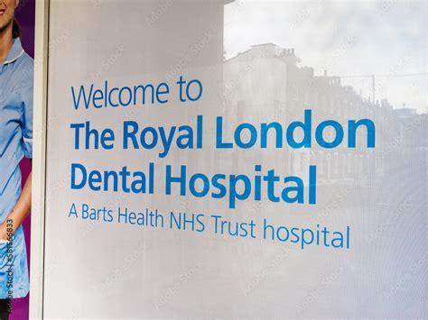 London Uk February Th The Royal London Dental Hospital