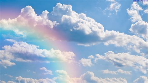 Rainbow Clouds Wallpaper - WallpaperSafari