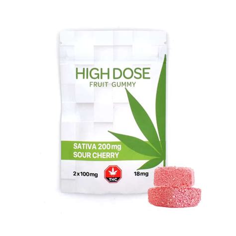 High Dose Cannabis Fruit Gummies Mg Thc Cbd Bc Bud Supply