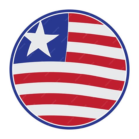 Premium Vector | Liberian flag