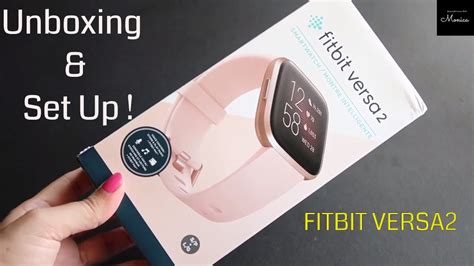 Fitbit Versa 2 Health And Fitness Smartwatch Unboxing And Set Up Youtube