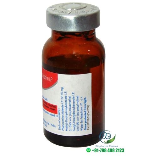 Pheniramine Avil Injection 2275 Mg 2 Ml In 1 Vial At Rs 6vial In Surat