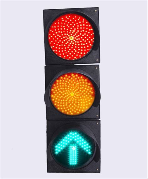 Red Amber And Green Polycarbonate Aspect Led Traffic Signal Light