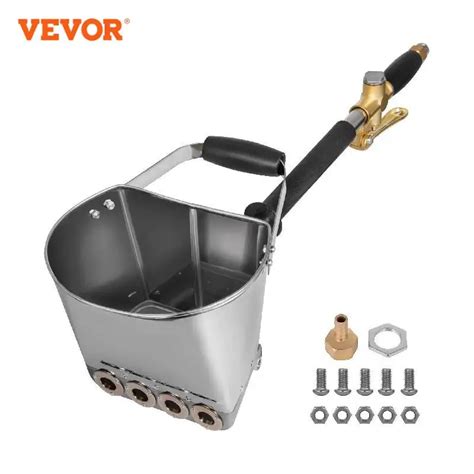 VEVOR Projecteuse D Enduit Pistolet Ciment Mortier Machine Cr Pir Avec