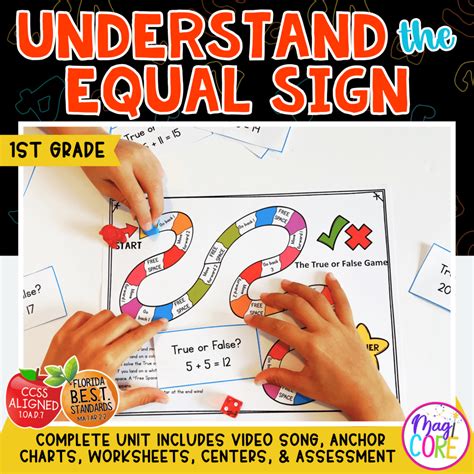 understanding  equal sign st grade math magicore