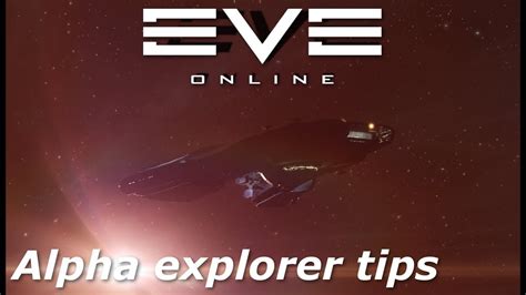 Eve Online Alpha Clone Exploration Tips Youtube