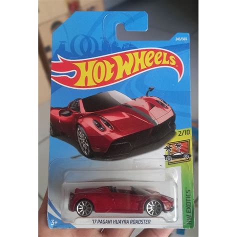 Jual Hotwheels 17 Pagani Huayra Roadster Hw Exotics Shopee Indonesia