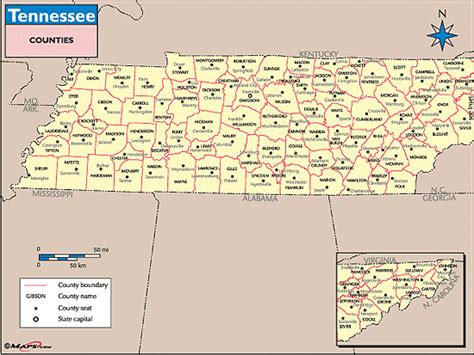 Tennessee County Map Vector at Vectorified.com | Collection of Tennessee County Map Vector free ...