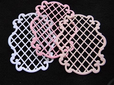 Anna Griffin Lace Trellis Die Cuts 274 3 Etsy