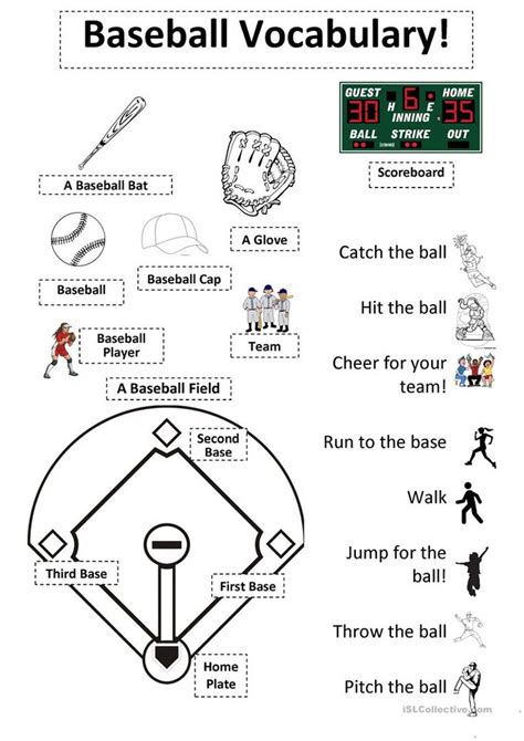 Baseball Printable Activities