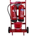 Double Extinguisher Trolley Checkfire