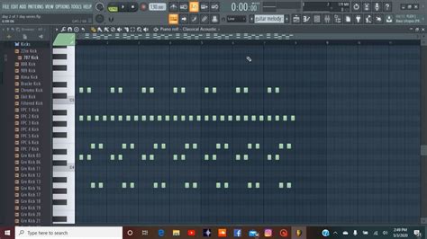 How To Create A Kick Pattern In FL Studios Day 2 Of 7 YouTube