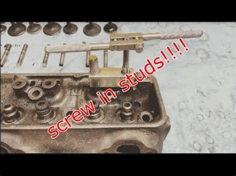 MUST DO Screw In Rocker Studs On Sbc Heads YouTube