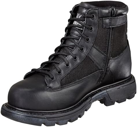 Thorogood 834 6991 Men S Genflex2 6 Trooper Side Zip Work Boot Black 15 D M Us