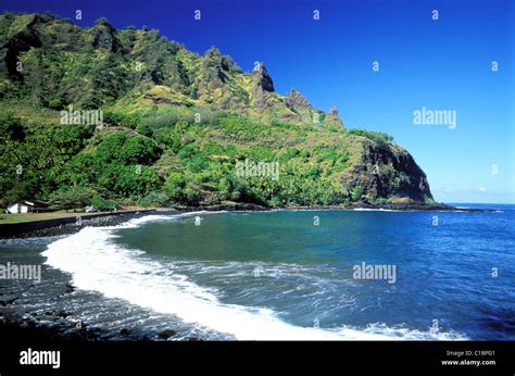 France French Polynesia Marquisas Archipelago Fatu Hiva Island Omoa