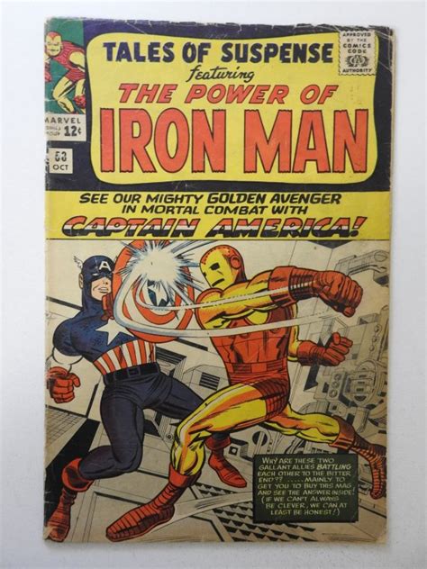 Tales Of Suspense Gd Vg Condition Comic Books Silver Age