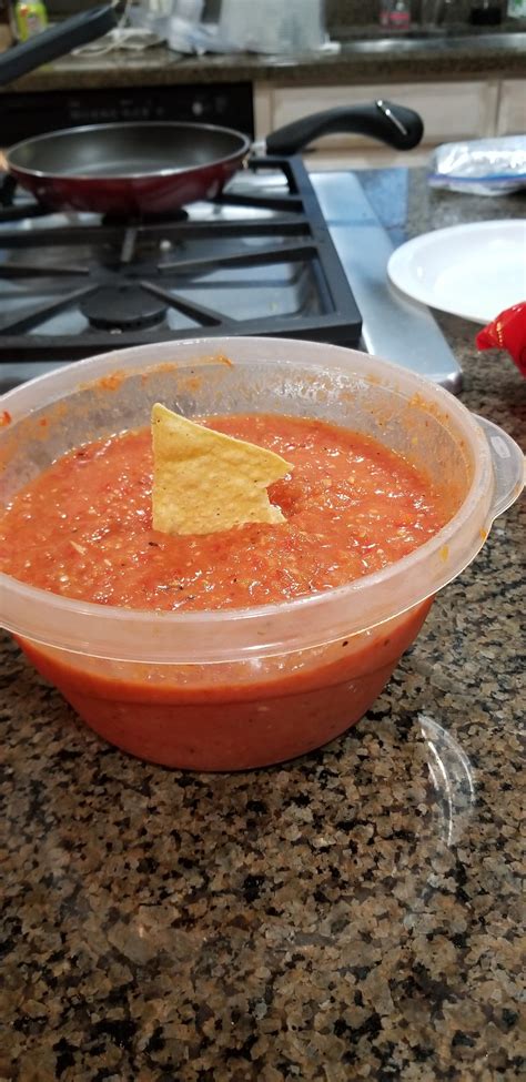 Made a habanero bell pepper salsa. Very tasty! : r/SalsaSnobs