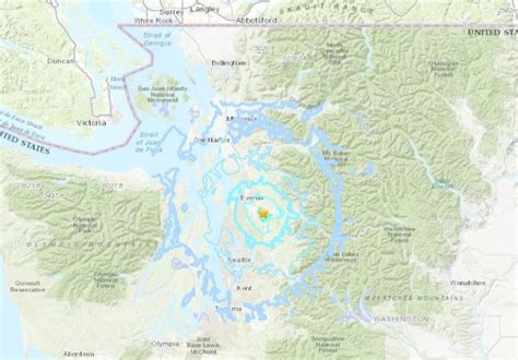 Seattle Earthquake Risk Map - United States Map