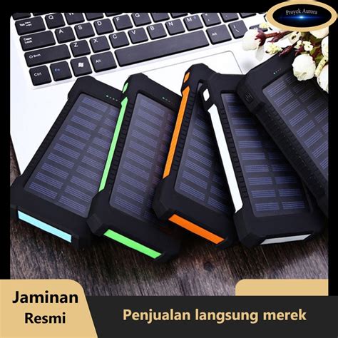 Jual Flash Sale Powerbank Solar 50000 MAH Tenaga Surya Dual USB