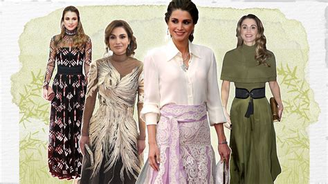 Rania De Jordania En 8 Looks De Invitada Inspiradores Del Vestido Capa