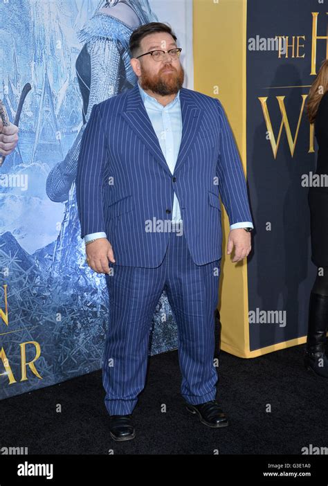 Los Angeles Ca April 11 2016 Nick Frost At The Us Premiere Of The