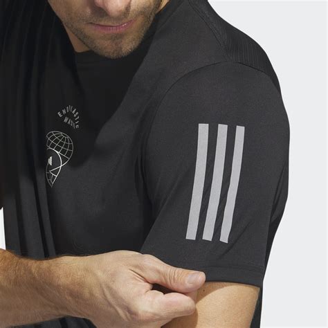 Adidas Run For The Oceans Tee Black Adidas Lk