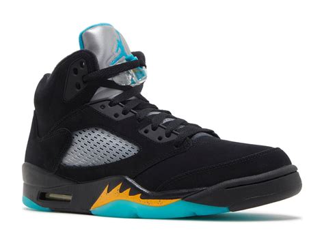 Air Jordan 5 Retro 'Aqua' - Air Jordan - DD0587 047 - black/aquatone/taxi | Flight Club