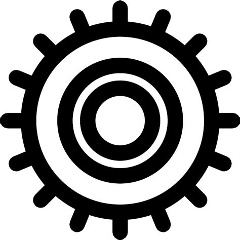 Settings Gear Vector SVG Icon SVG Repo