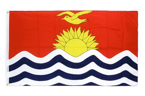 Kiribati Premium Flag X Ft Cv Maxflags Royal Flags