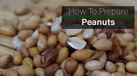 How To Prepare Peanuts YouTube