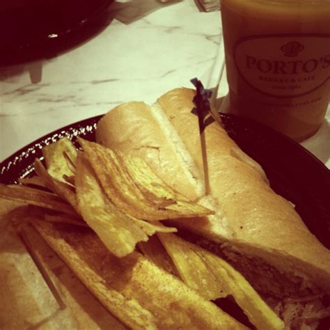 Pan con lechon from Porto's Bakery | Food, Lechon, Bakery