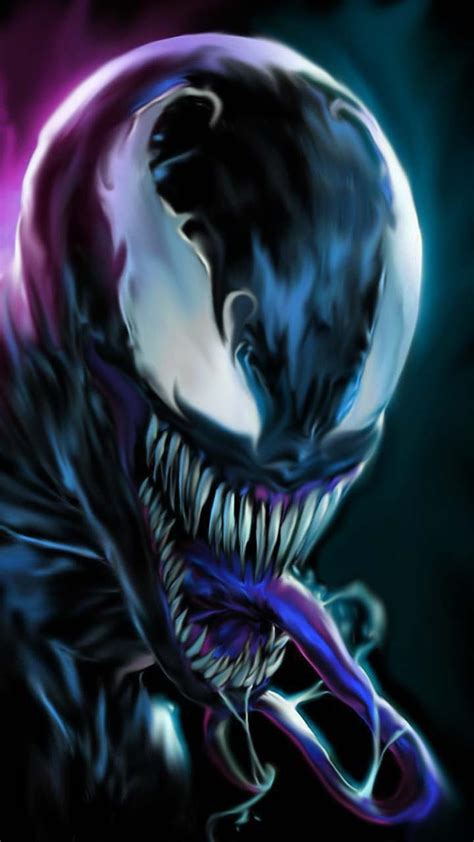 Venom Fictional Character Cg Artwork Supervillain Darkness Venom