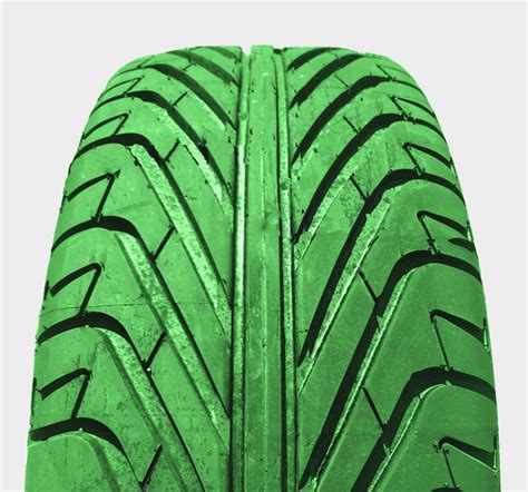 Alpha Racing Sport 20555 16 Coloured Smoke Tyres Green Alpha