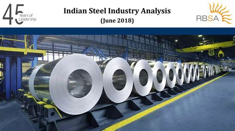 Rbsa Research Report Indian Steel Industry Analysis Ppt