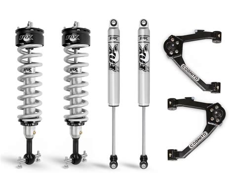 Cognito 3 Inch Performance Leveling Kit With Fox 2 0 IFP Shocks For 14