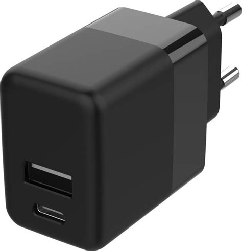 Imoshion Charger USB C USB A 20W Power Delivery Zwart Prijzen