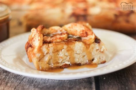 PUDDING AU PAIN AUX POMMES