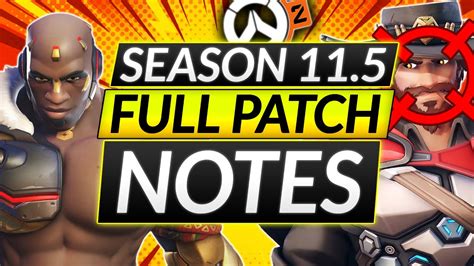 New Mid Season Patch Insane Tank Changes All Hero Buffs And