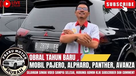 🔴review Mobil Pajero Alphard Panther ⁉️review Mobil Di Prabu Motor