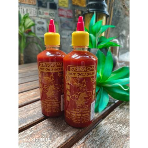 Jual Sriracha Hot Chilli Sauce Nang Fah Ml Saus Thailand Saos Shopee Indonesia