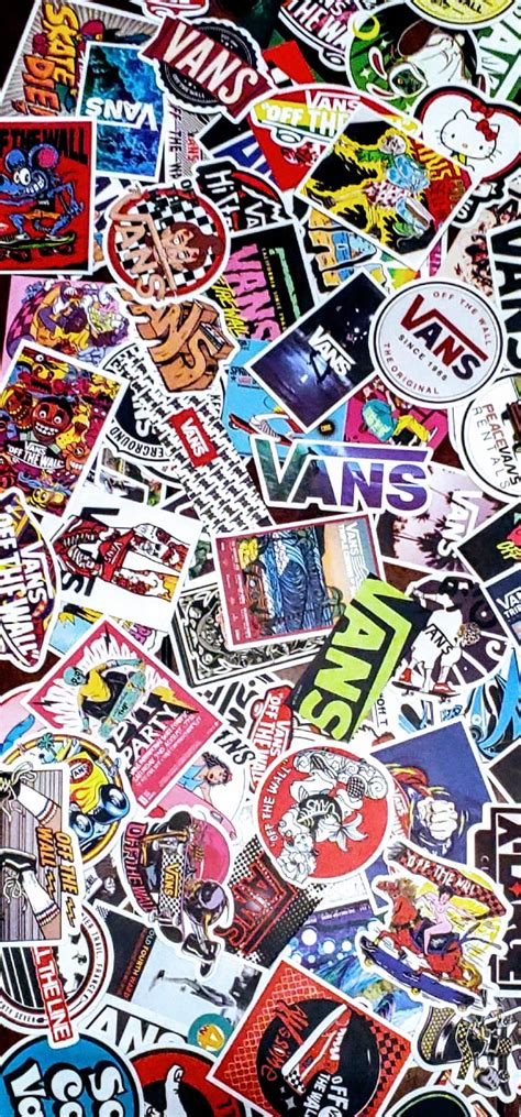 VansStickersCollage, art, brand, logo, skate, HD phone wallpaper | Peakpx