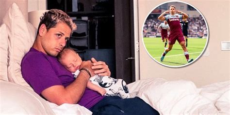 Javier Chicharito Hern Ndez Dedic Un Gol A Su Hijo Noah Foto