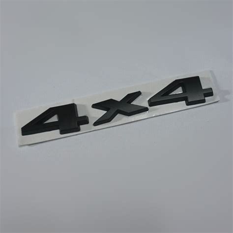 X Matte Black X Metal Sticker Badge Emblem Decal Sport D Suv Pickup