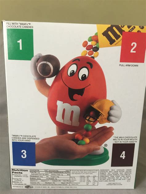 M&M's Sport Dispenser Limited Edition Football | eBay